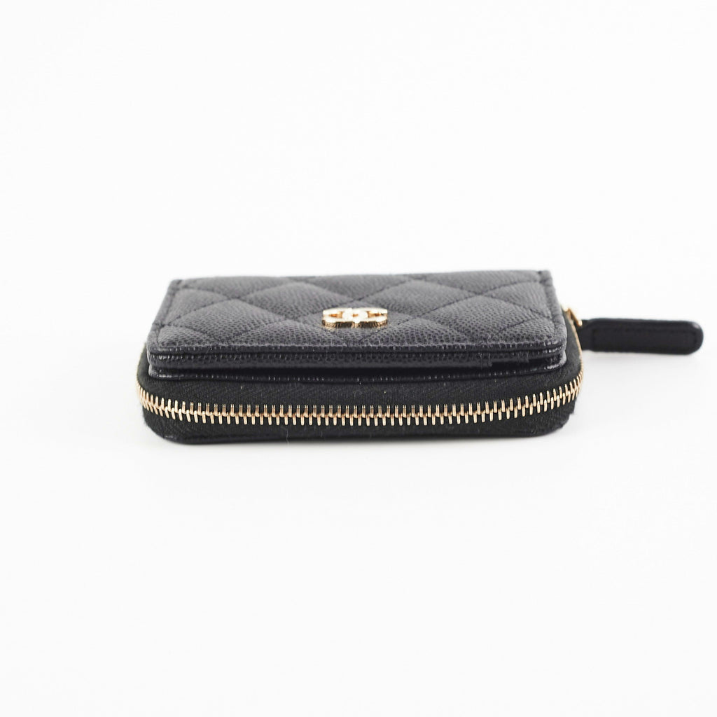 Chanel Black Caviar Cardholder