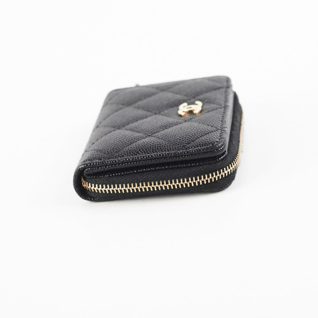 Chanel Black Caviar Cardholder