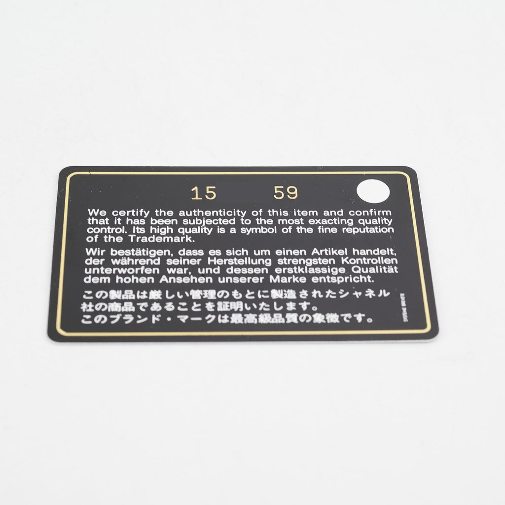 Chanel Cardholder Black