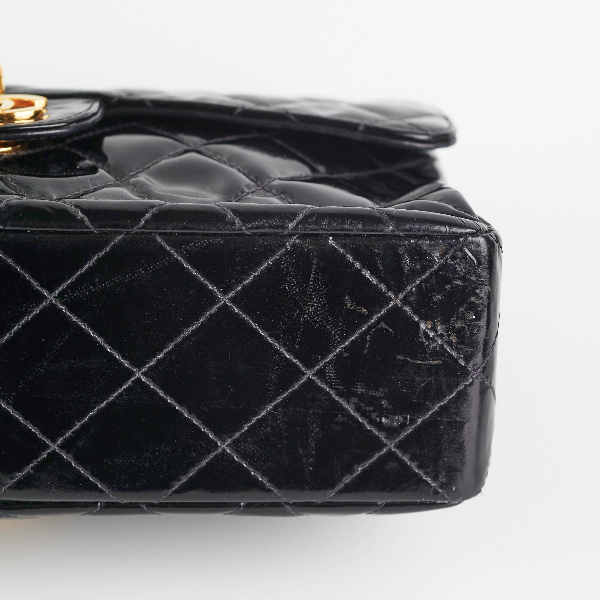 Chanel Double Sided Flap Bag Black