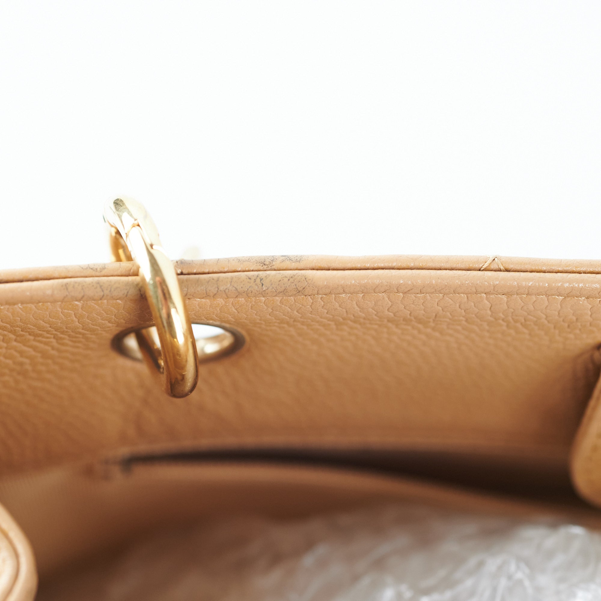 ITEM 15 - Chanel PST Caviar Dark Beige