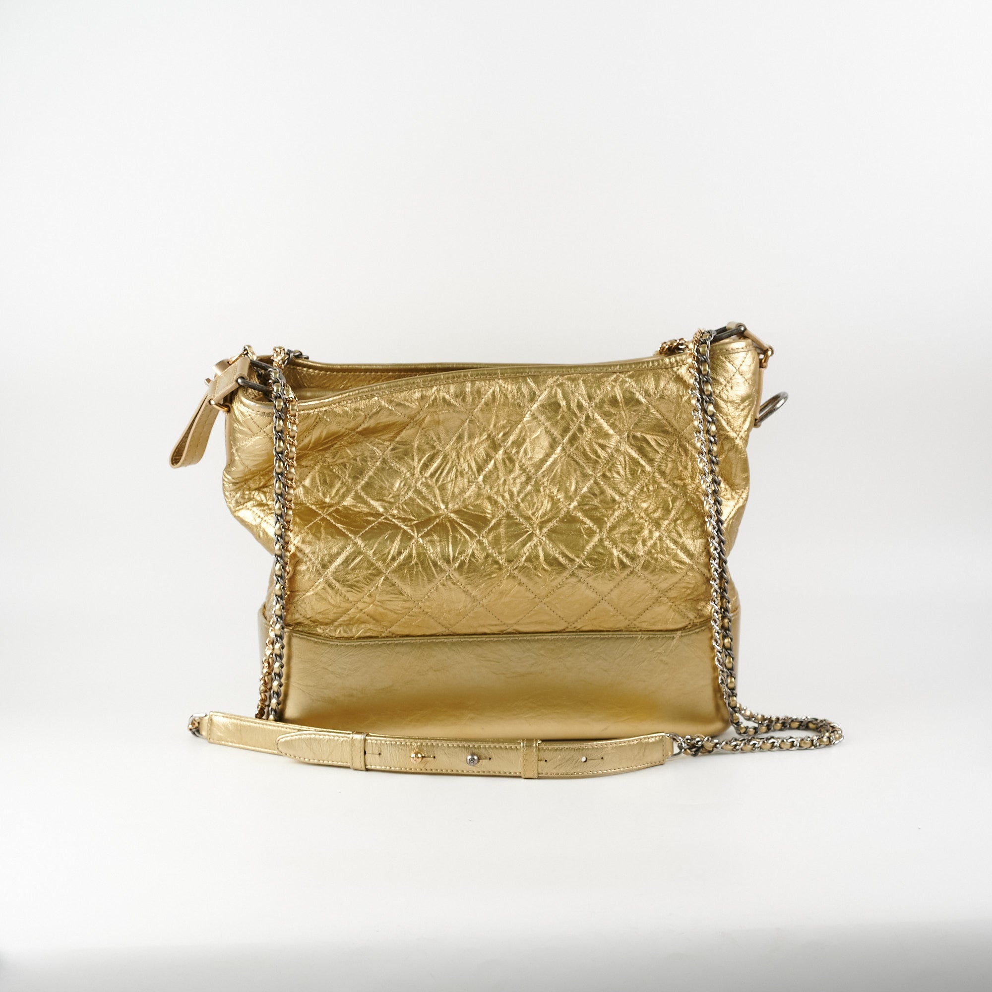 Chanel Gabrielle Hobo Large Gold
