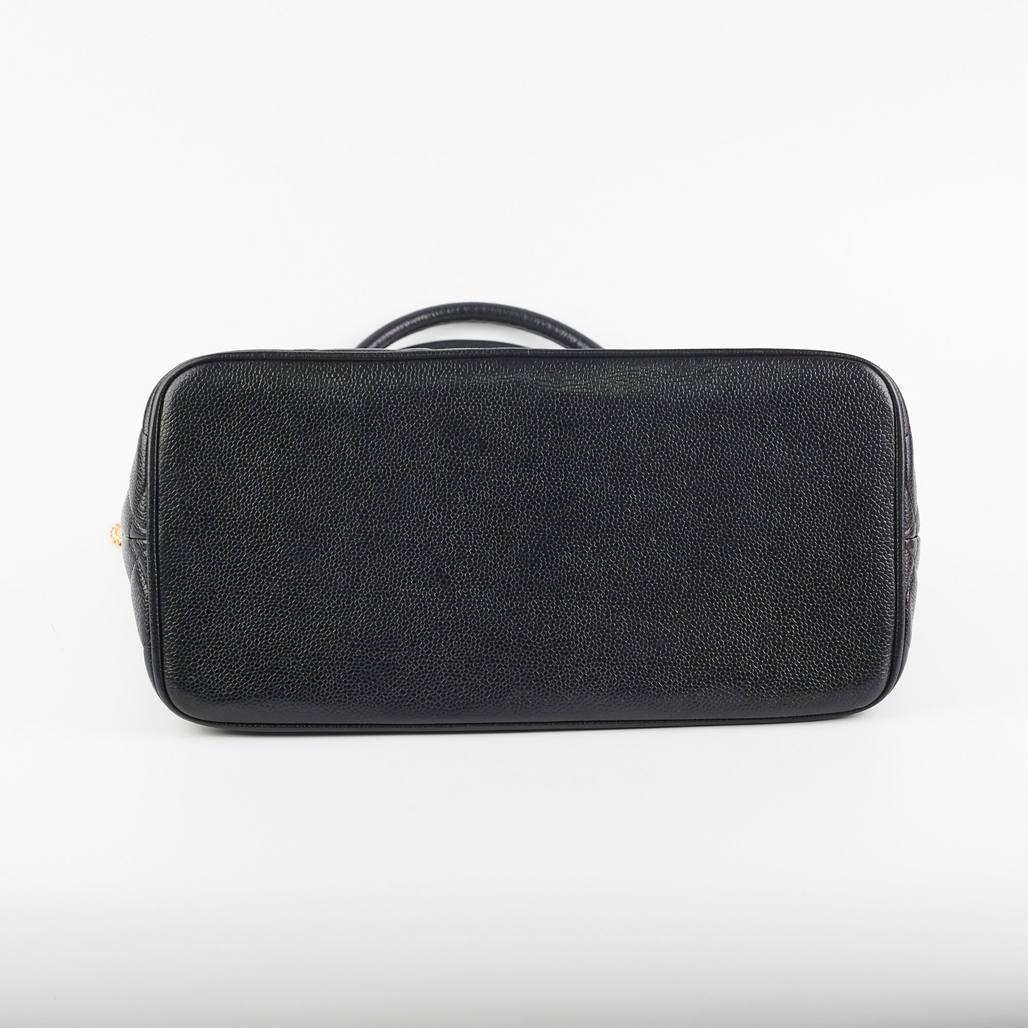 Chanel Madelion Black Caviar Tote