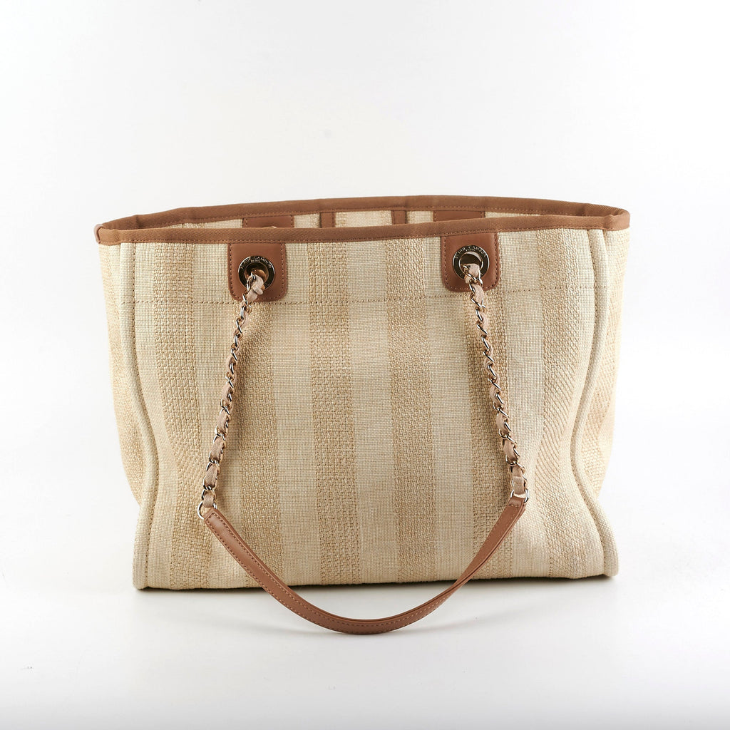 Chanel Deauville Small Beige Tote