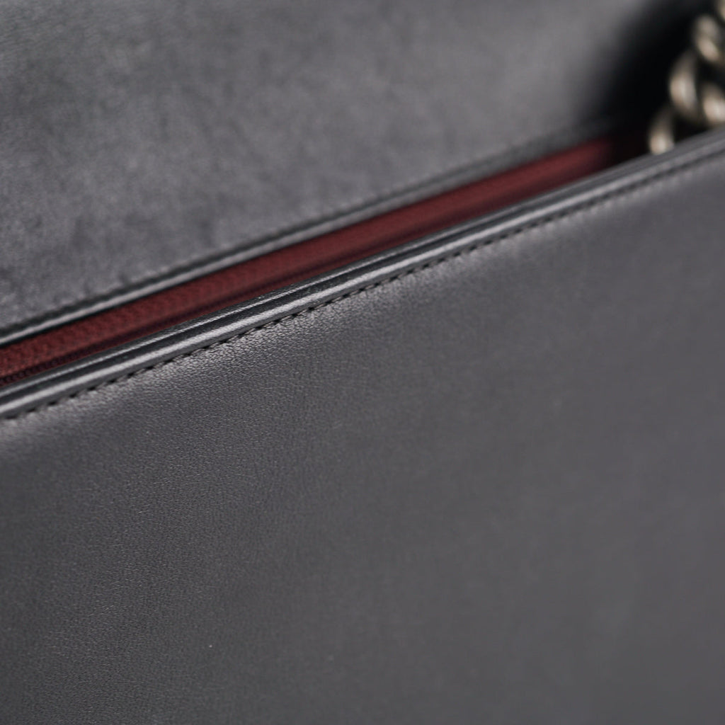 Chanel New Medium Boy Velvet Black