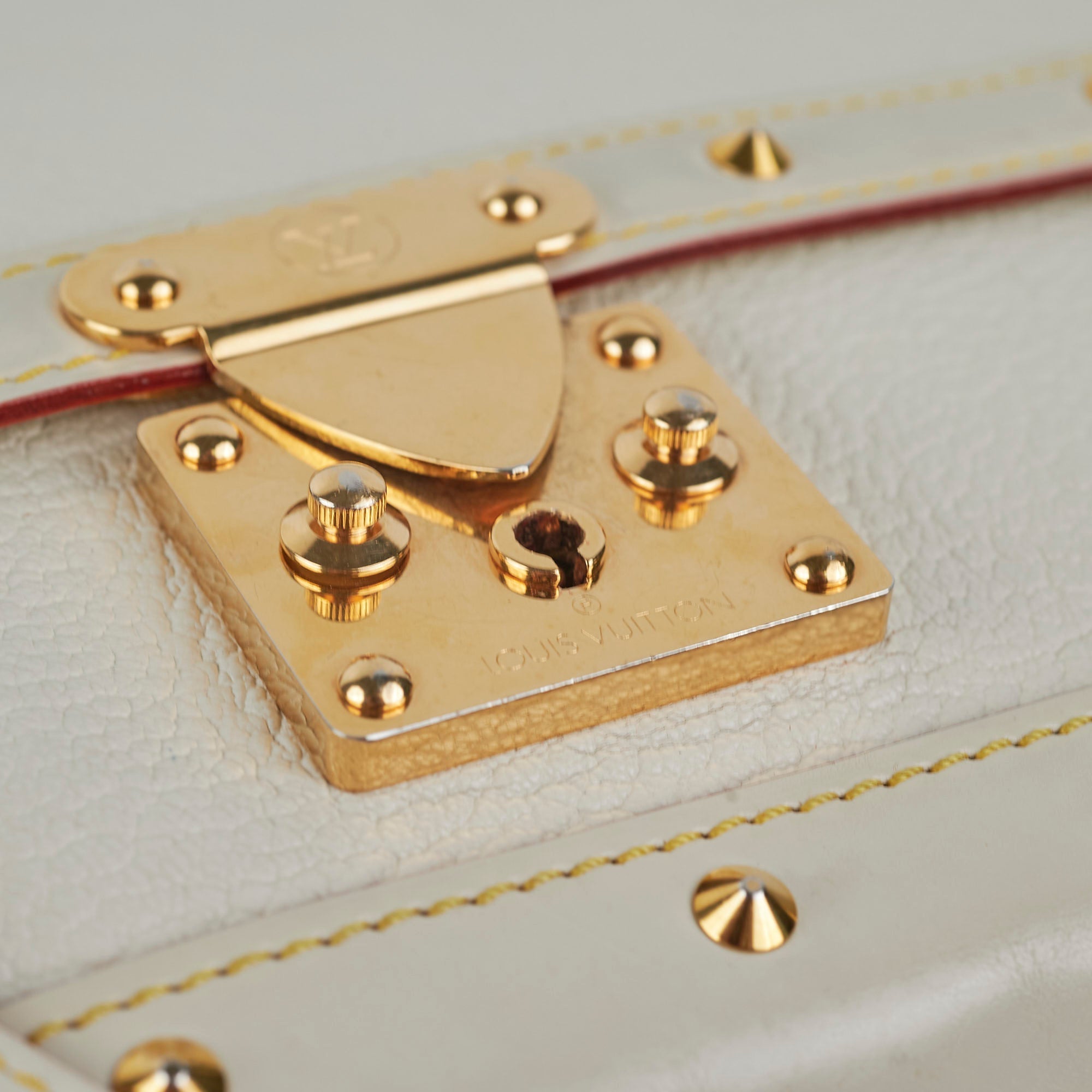 Louis Vuitton Vintage Suhali Le Talentueux Shoulder Bag Ivory