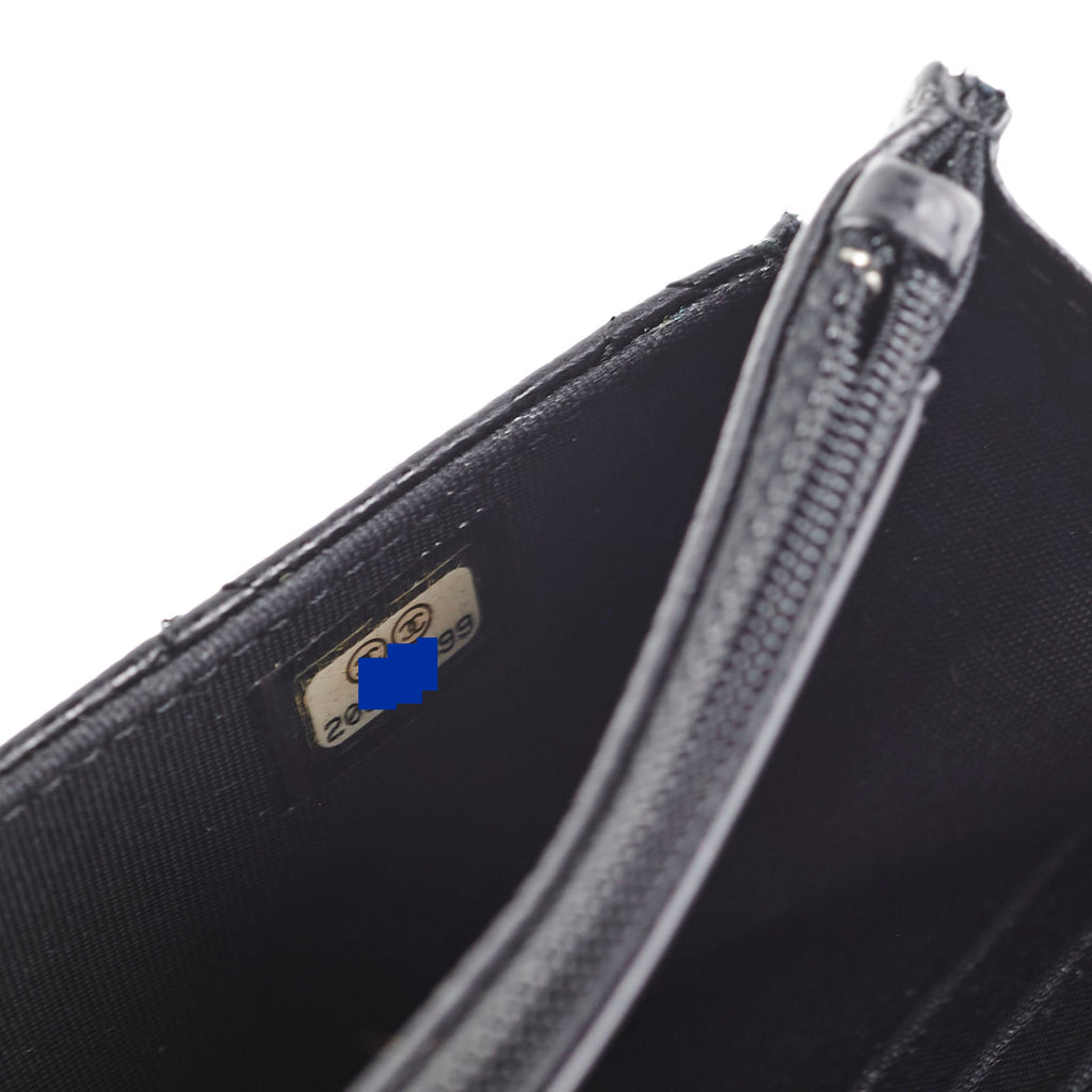 Chanel Wallet On Chain WOC Caviar Black Bag