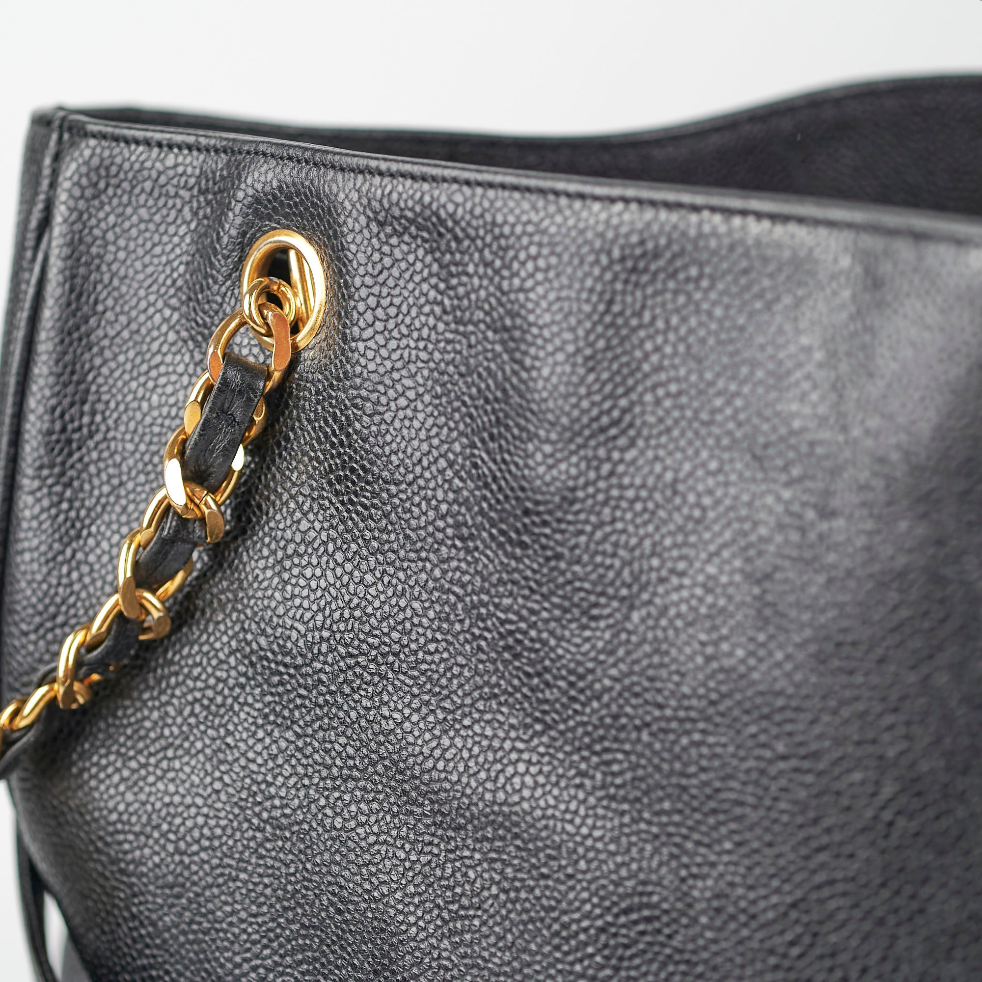 Chanel Caviar Large Tote Black