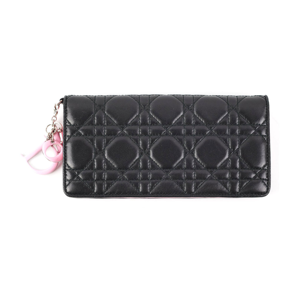 Dior Black Long Wallet