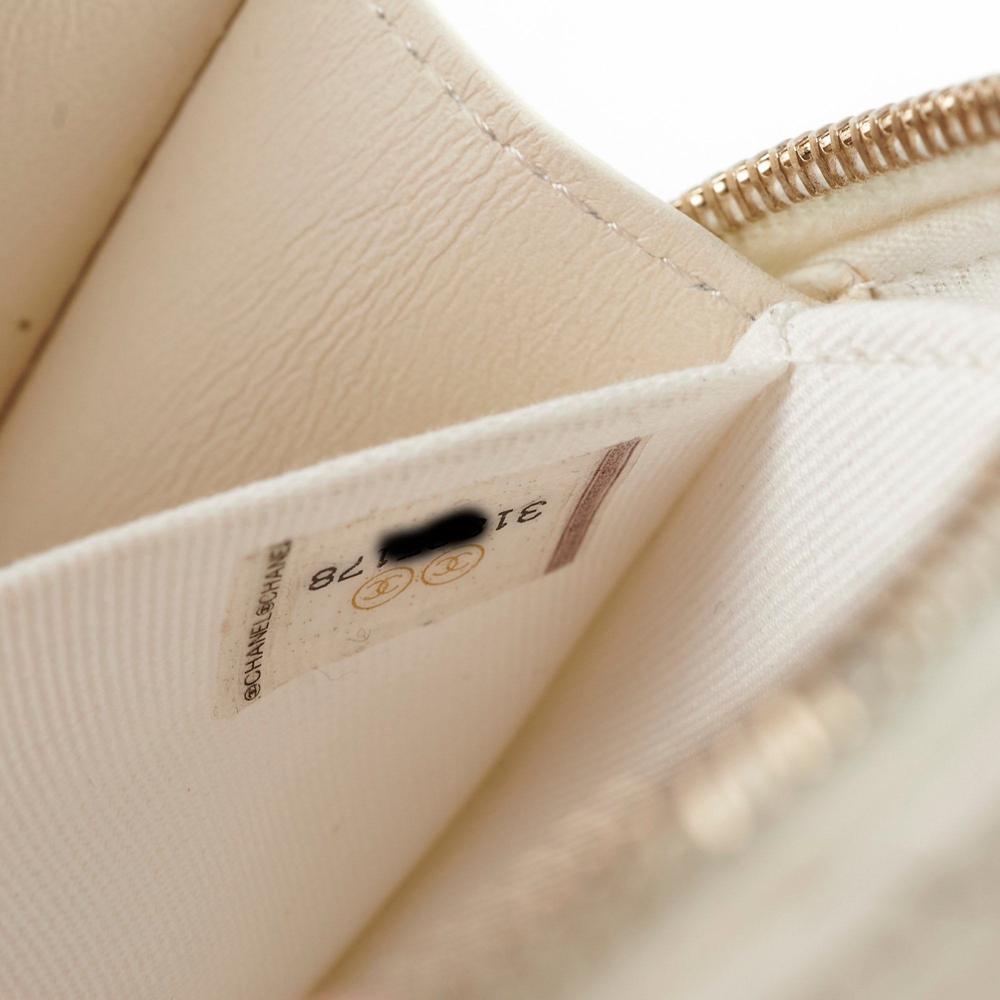 Chanel Small Round White Crossbody