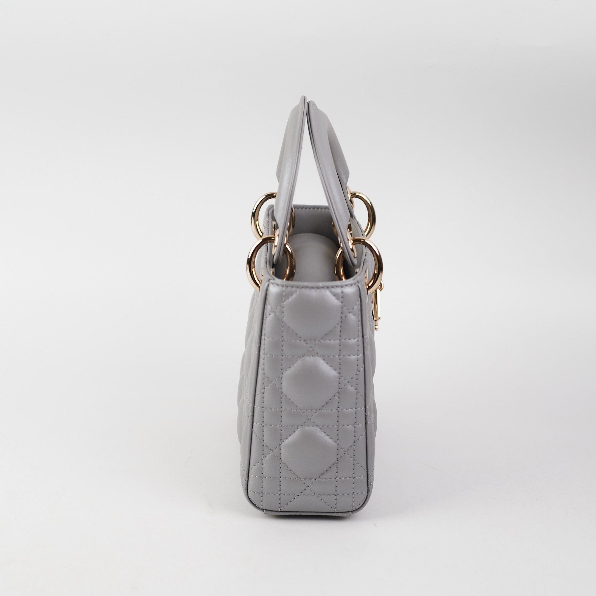 Dior Lady Dior Mini Grey