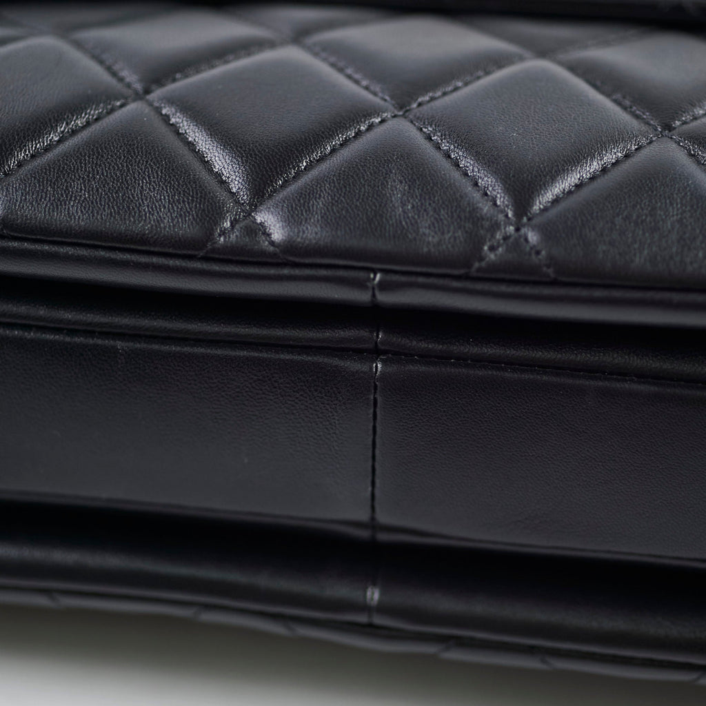 Chanel Small Trendy Lambskin Black Series 31