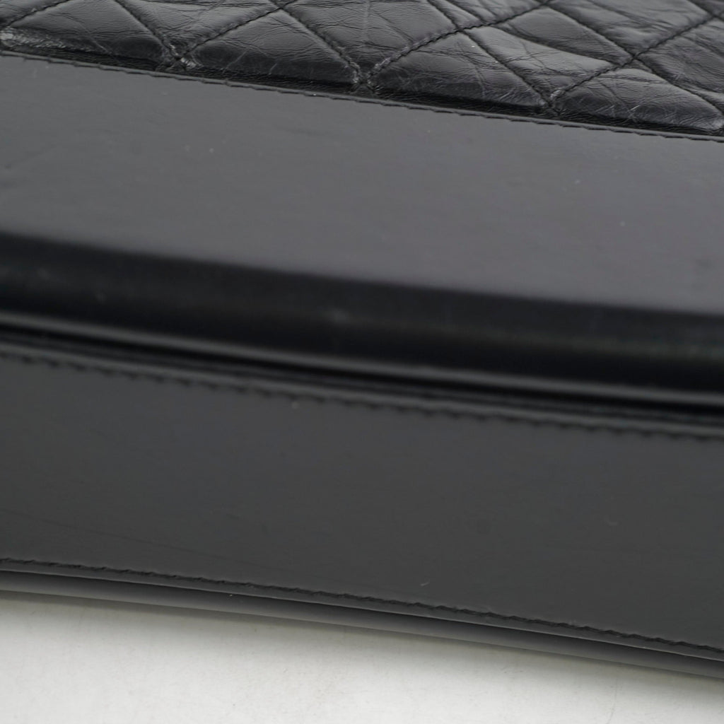 Chanel Medium Gabrielle Calfskin Black - Series 24