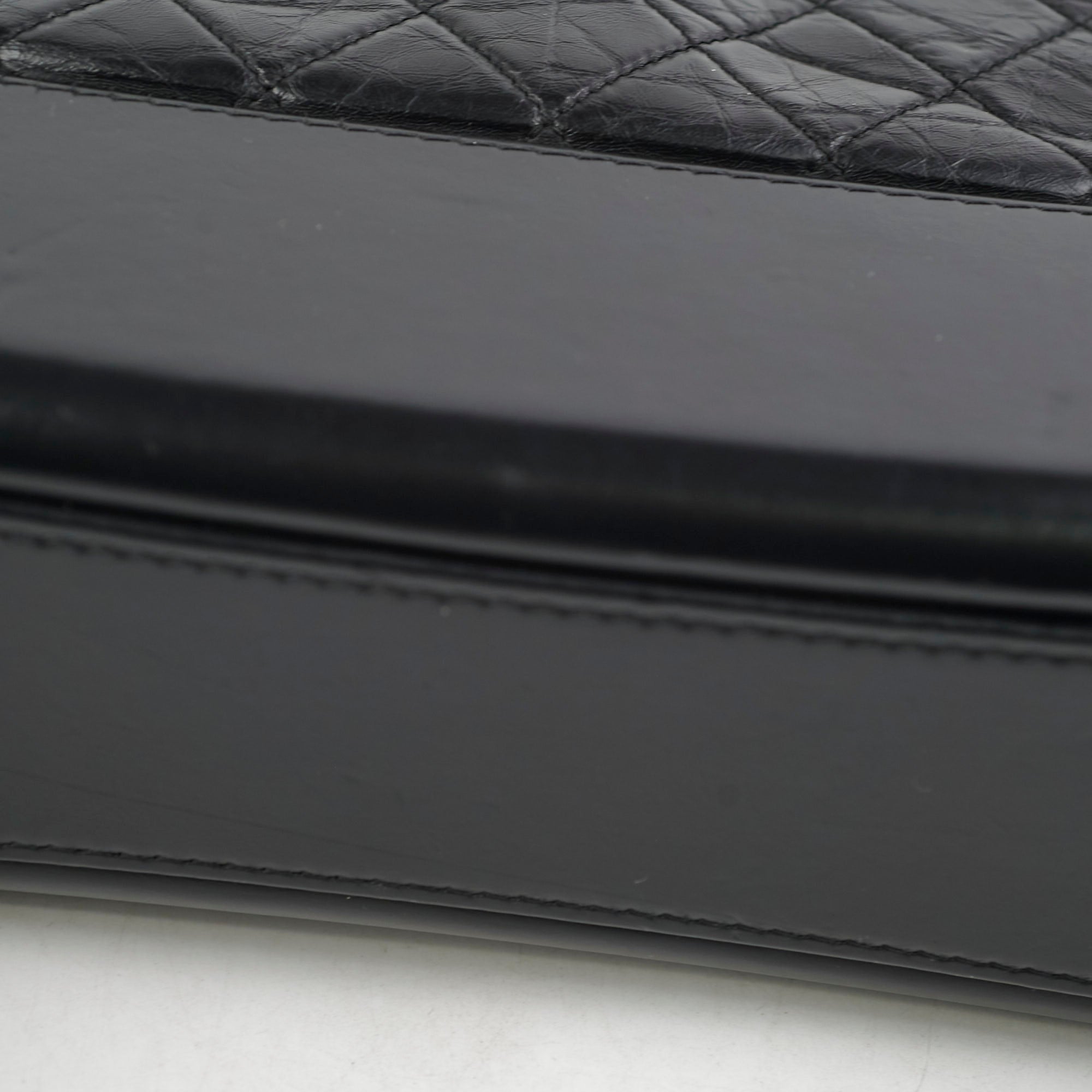Chanel Medium Gabrielle Calfskin Black - Series 24