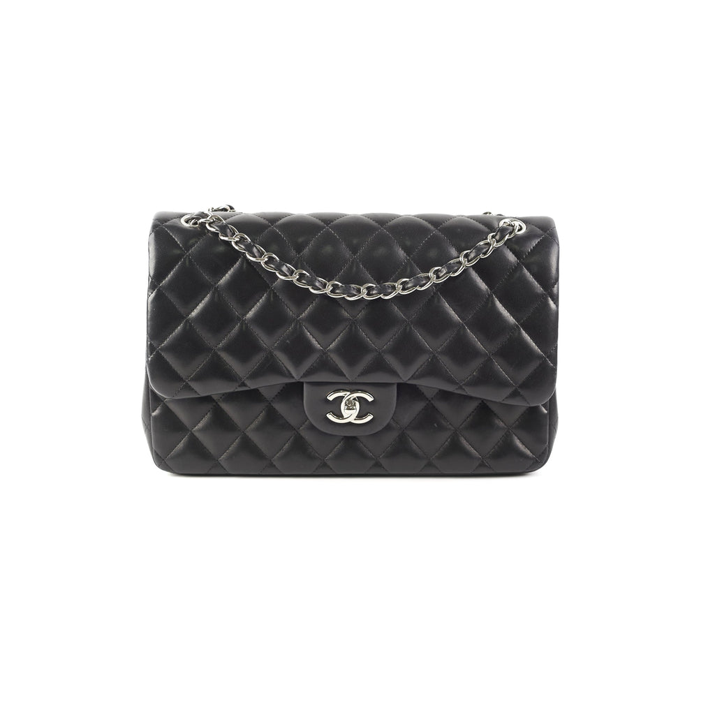 Chanel Jumbo Double Flap Lambskin Black
