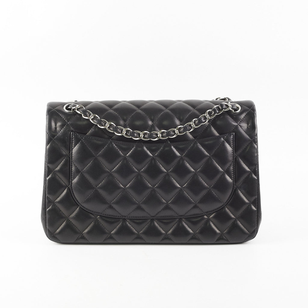 Chanel Jumbo Double Flap Lambskin Black