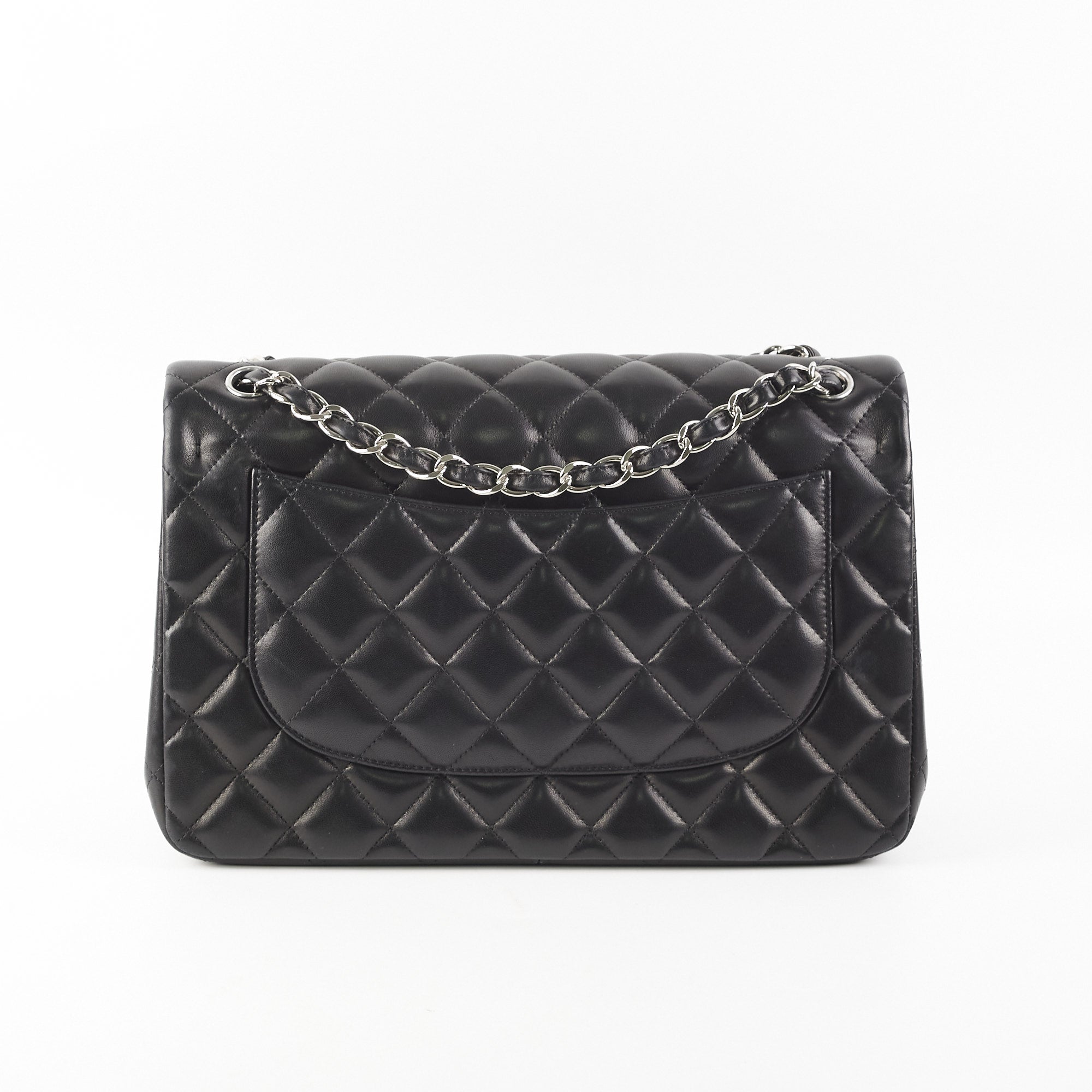Chanel Jumbo Double Flap Lambskin Black