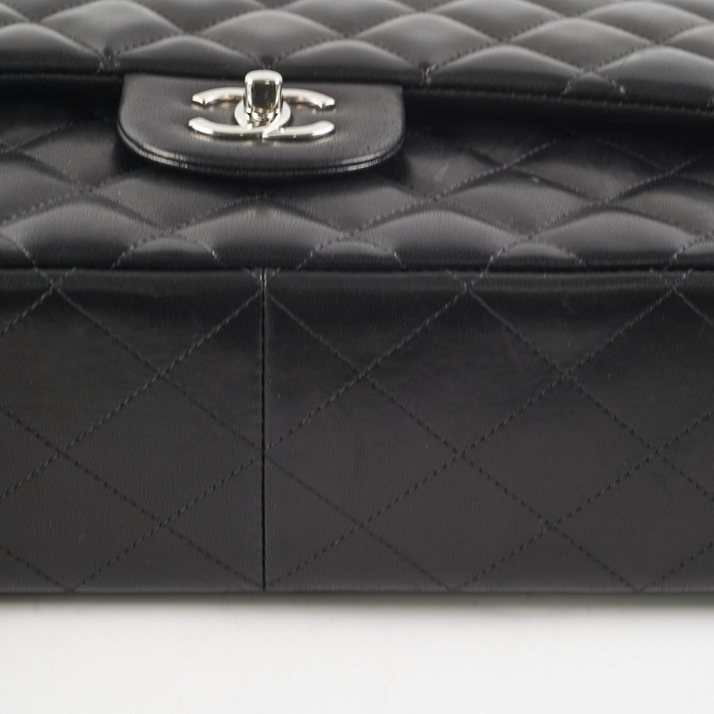 Chanel Jumbo Double Flap Lambskin Black