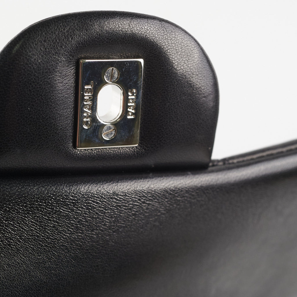 Chanel Jumbo Double Flap Lambskin Black