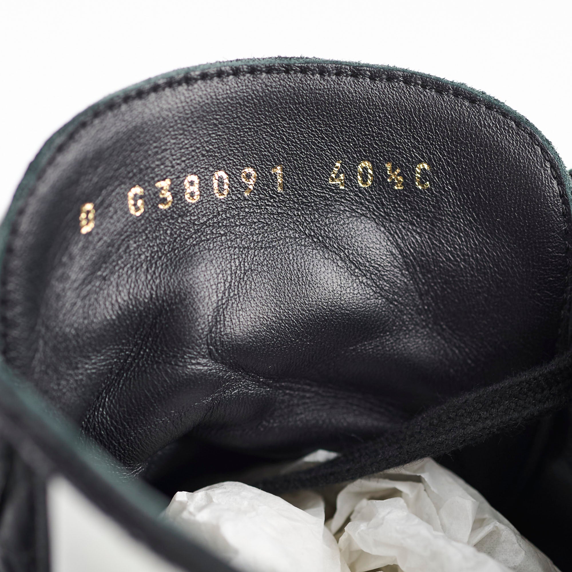 Chanel Calfskin Cap Toe Lace Up Boots Black Size 40.5C
