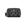 Chanel Zipper Wallet Lambskin Black - Series 22