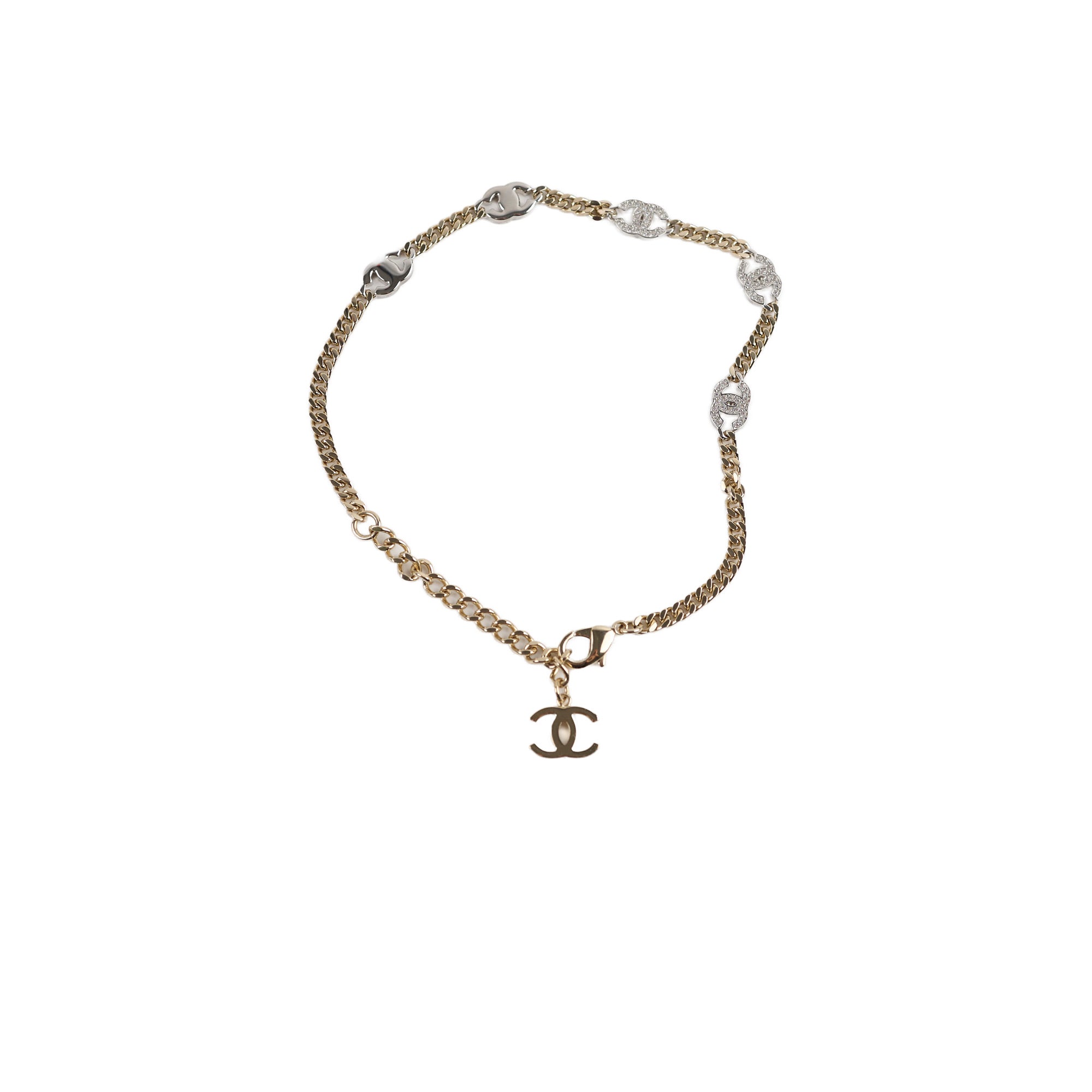 Chanel Classic CC Logo Choker Costume Jewellery
