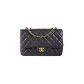 Chanel Classic Jumbo Caviar Black