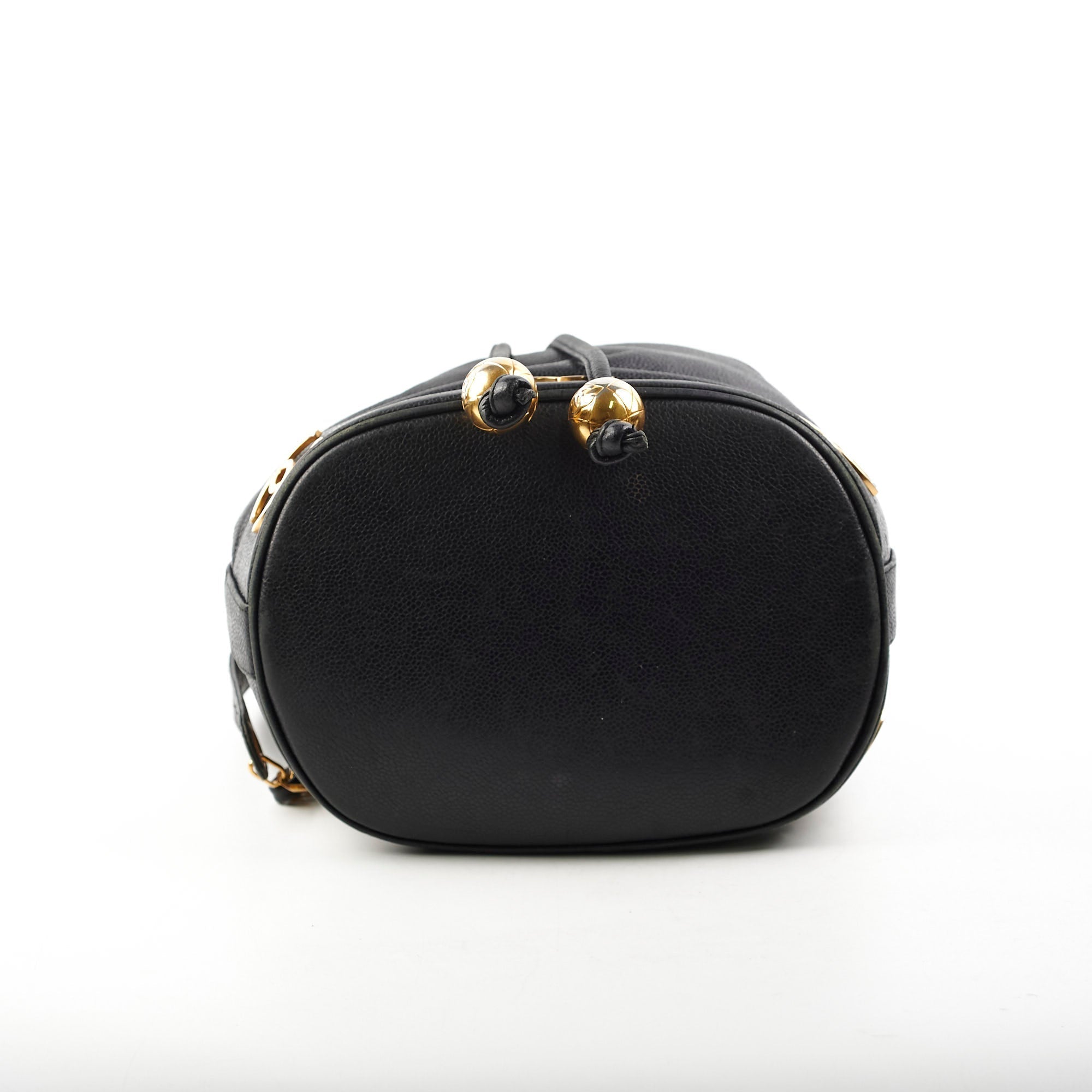 Chanel Bucket Bag Caviar Black
