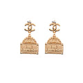 Chanel Gold Cambon Earrings