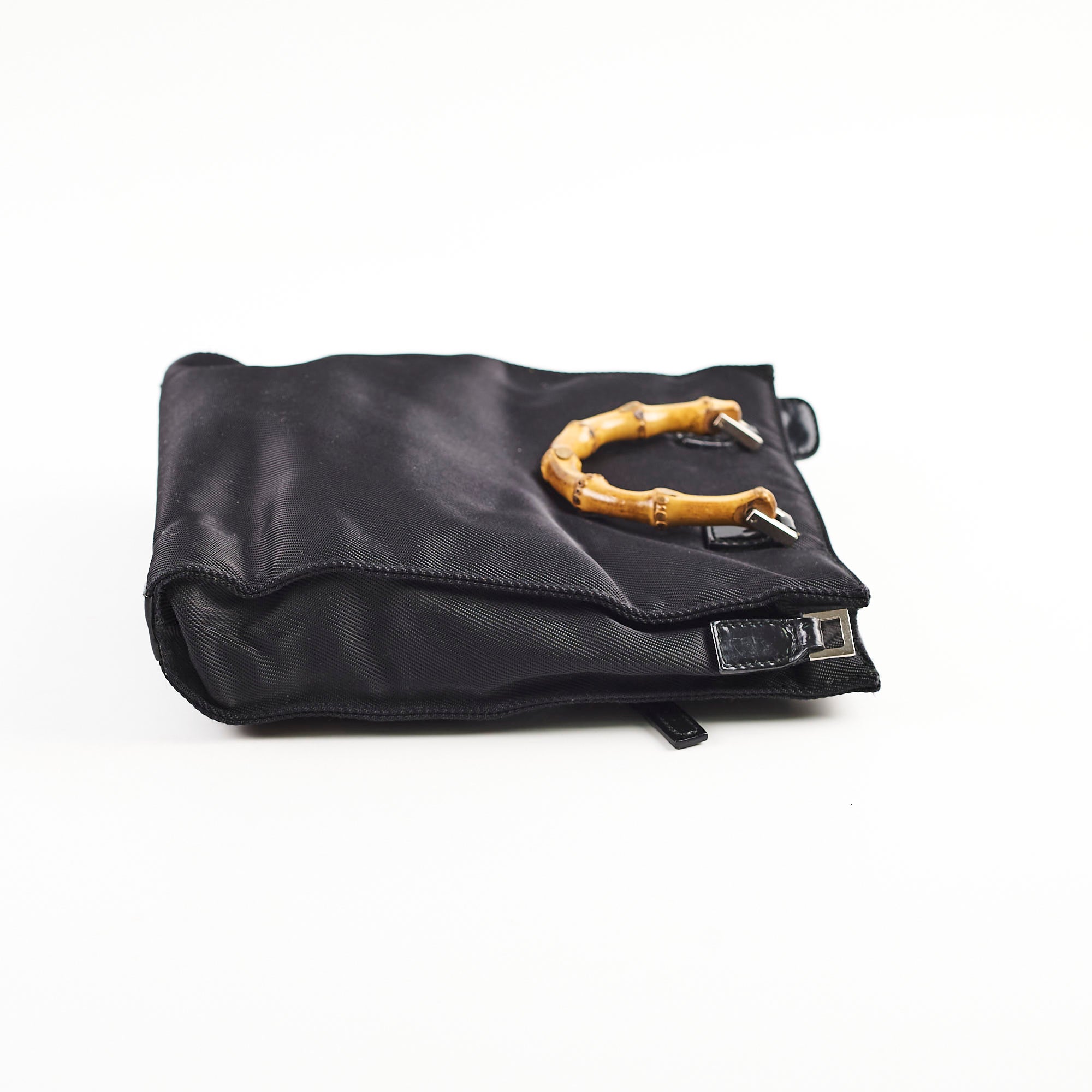 Chanel Vintage Bamboo Handle Mini Tote