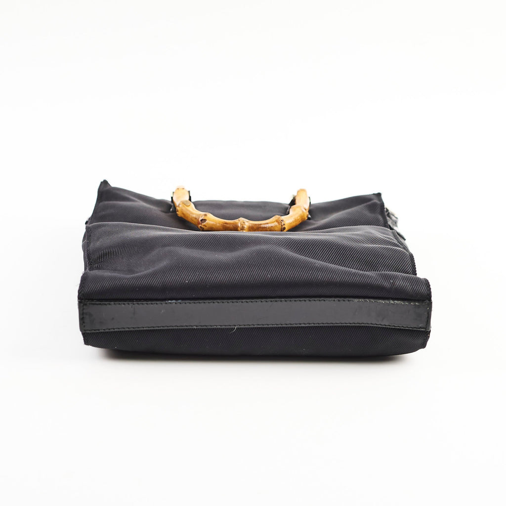 Chanel Vintage Bamboo Handle Mini Tote