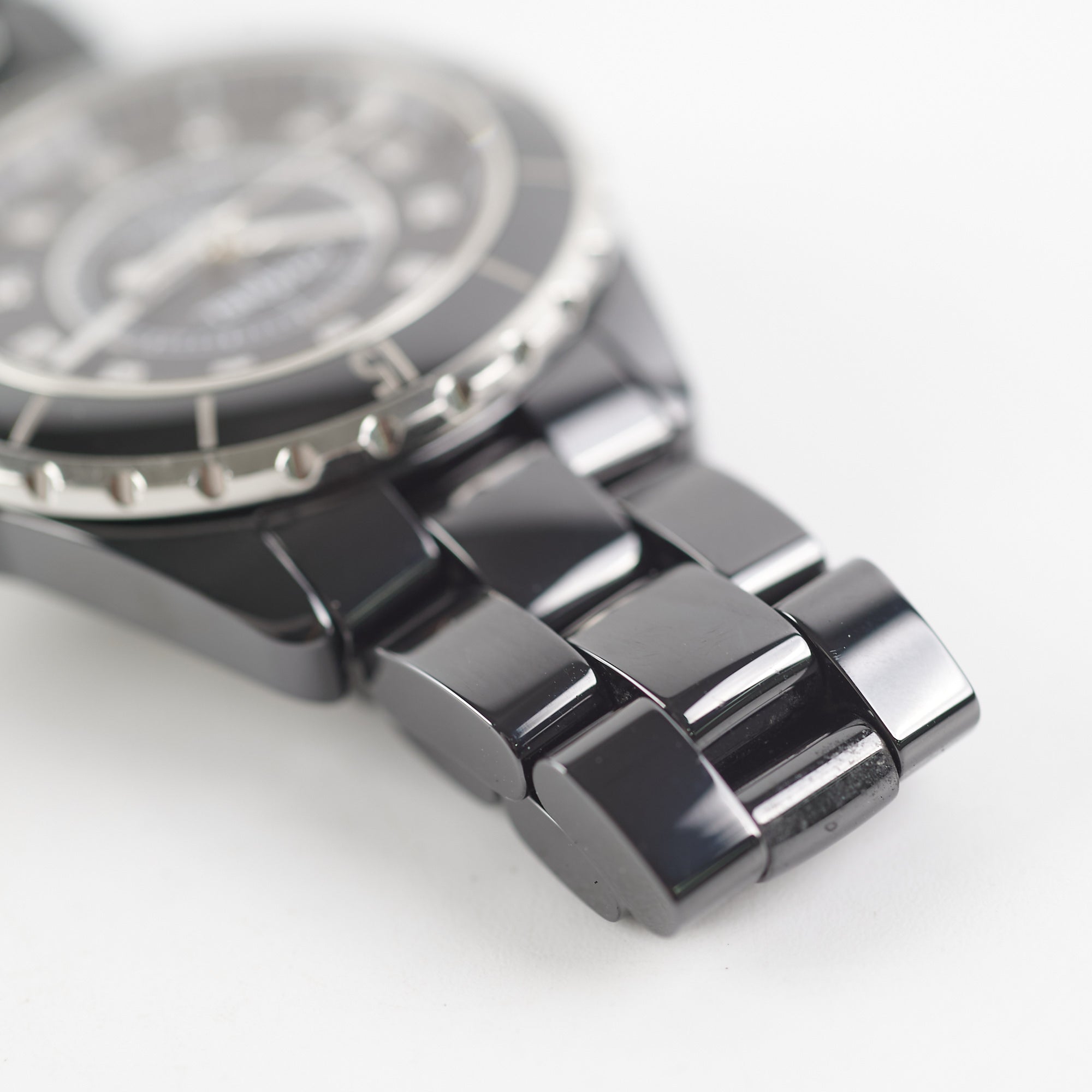 Chanel J12 Watch Calibre with Diamonds 38MM Black