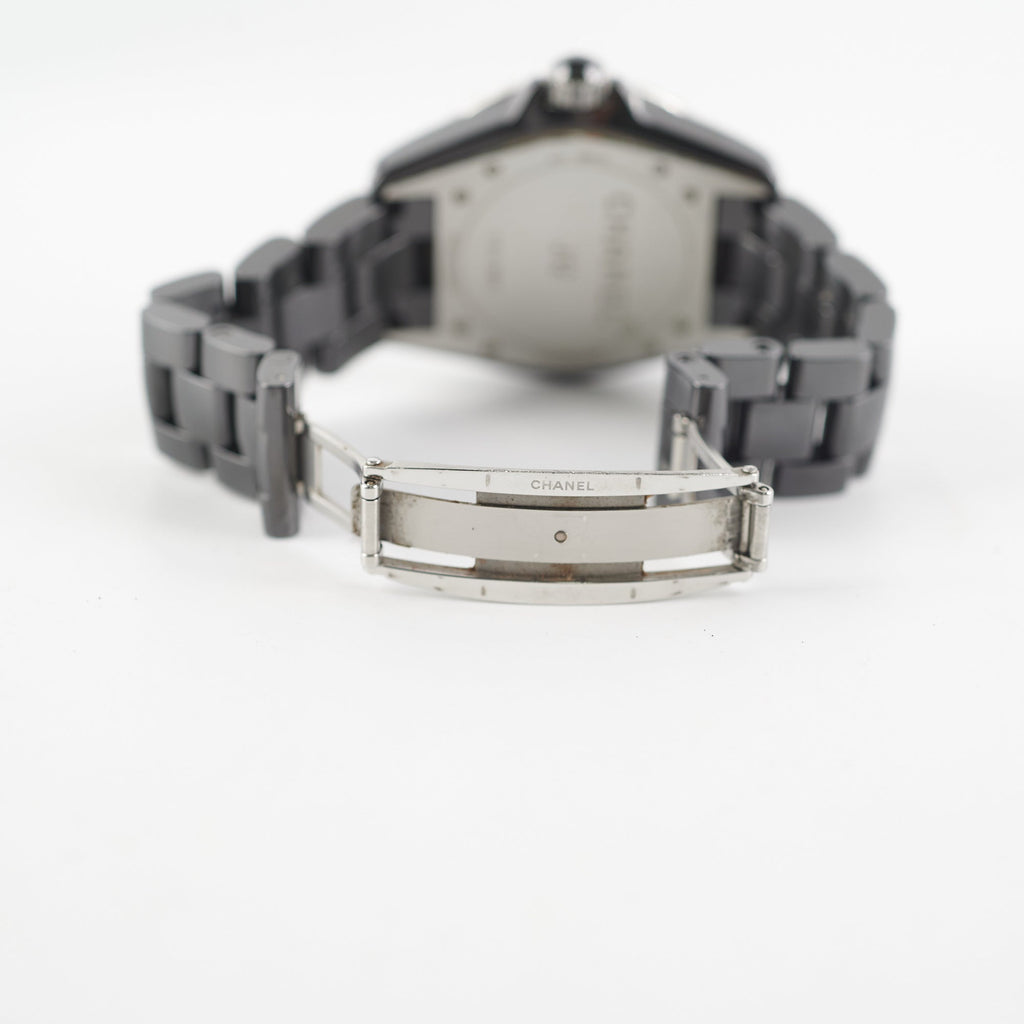 Chanel J12 Watch Calibre with Diamonds 38MM Black