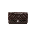 Chanel Medium/Large Classic Double Flap Dark Chocolate