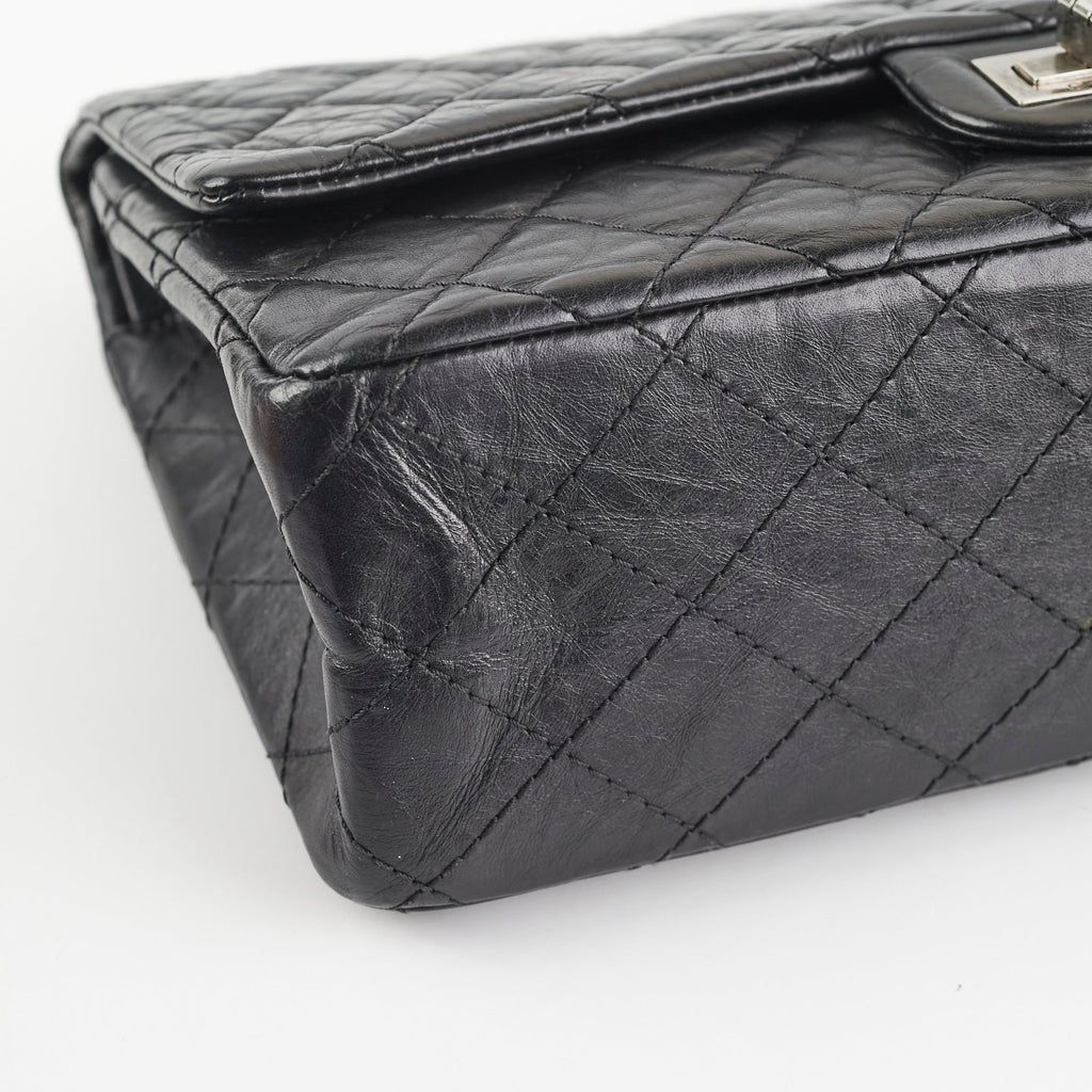 Chanel Reissue 226 Black Calfskin Shoulder Bag
