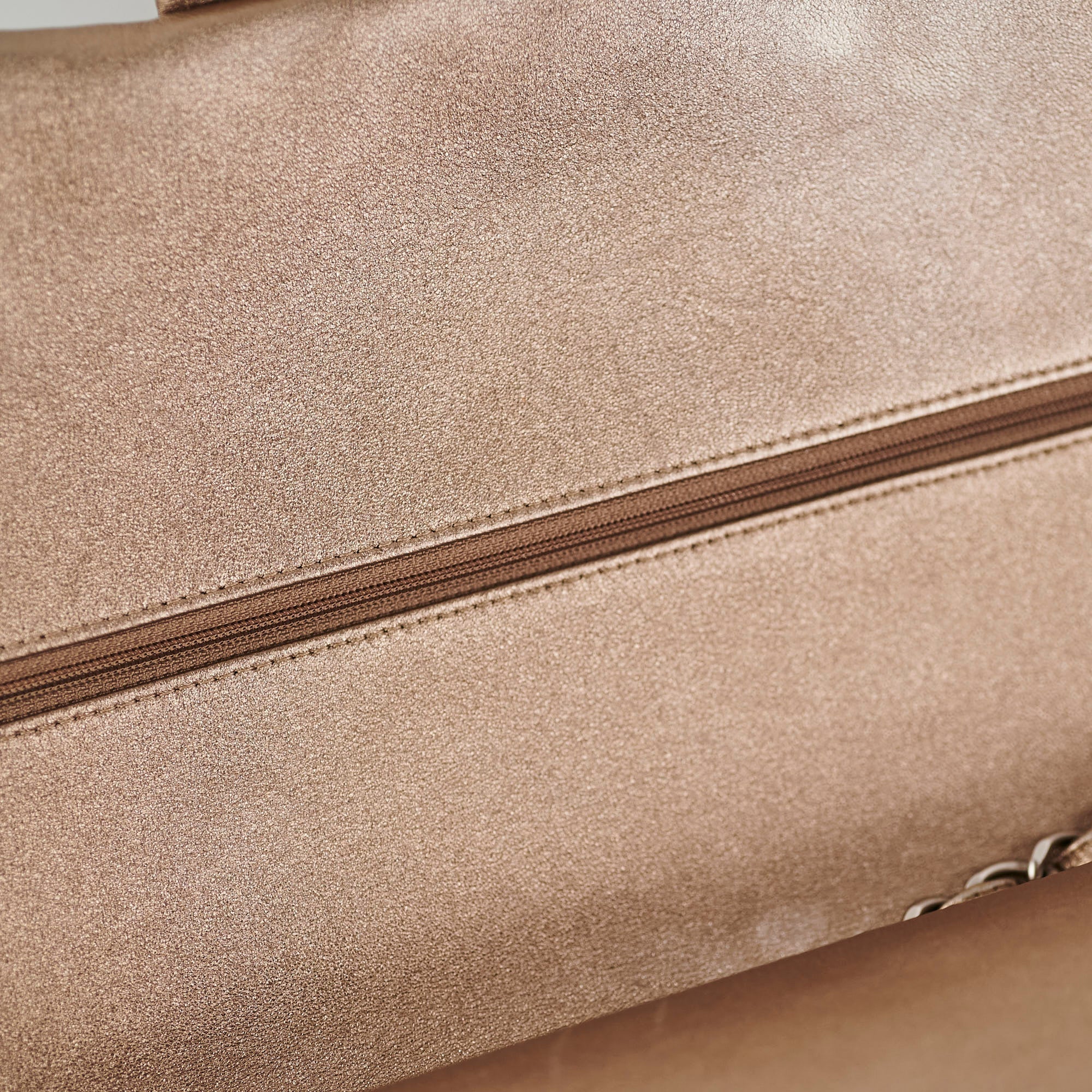 Chanel Classic Lambskin Maxi Double Flap Bronze
