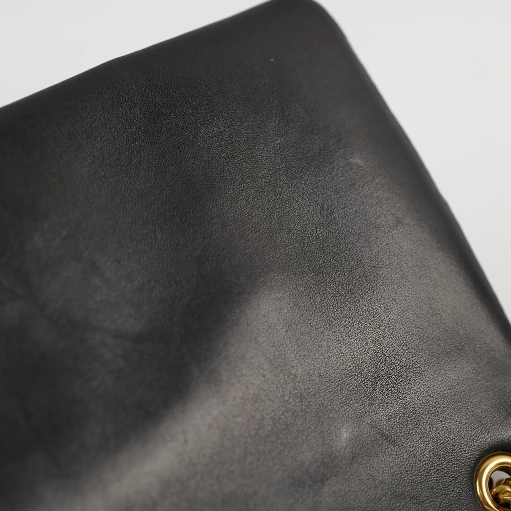 Saint Laurent Jamie Medium Black Shoulder Bag