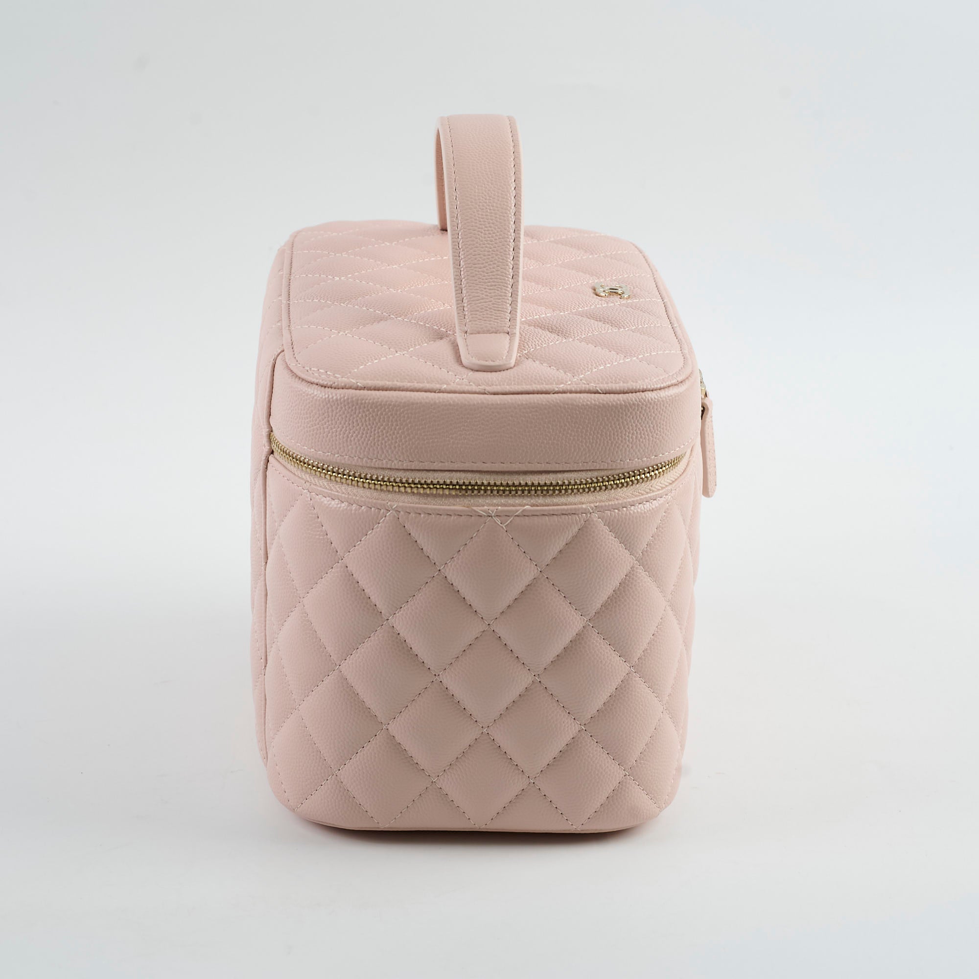 Chanel Caviar Vanity Rose Pink Series 30