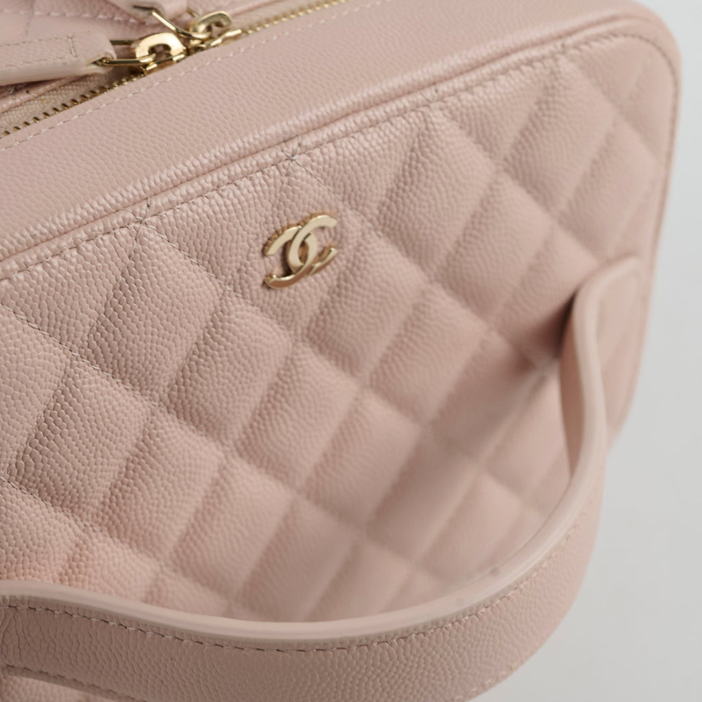 Chanel Caviar Vanity Rose Pink Series 30
