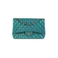 Chanel Classic Jumbo Aqua