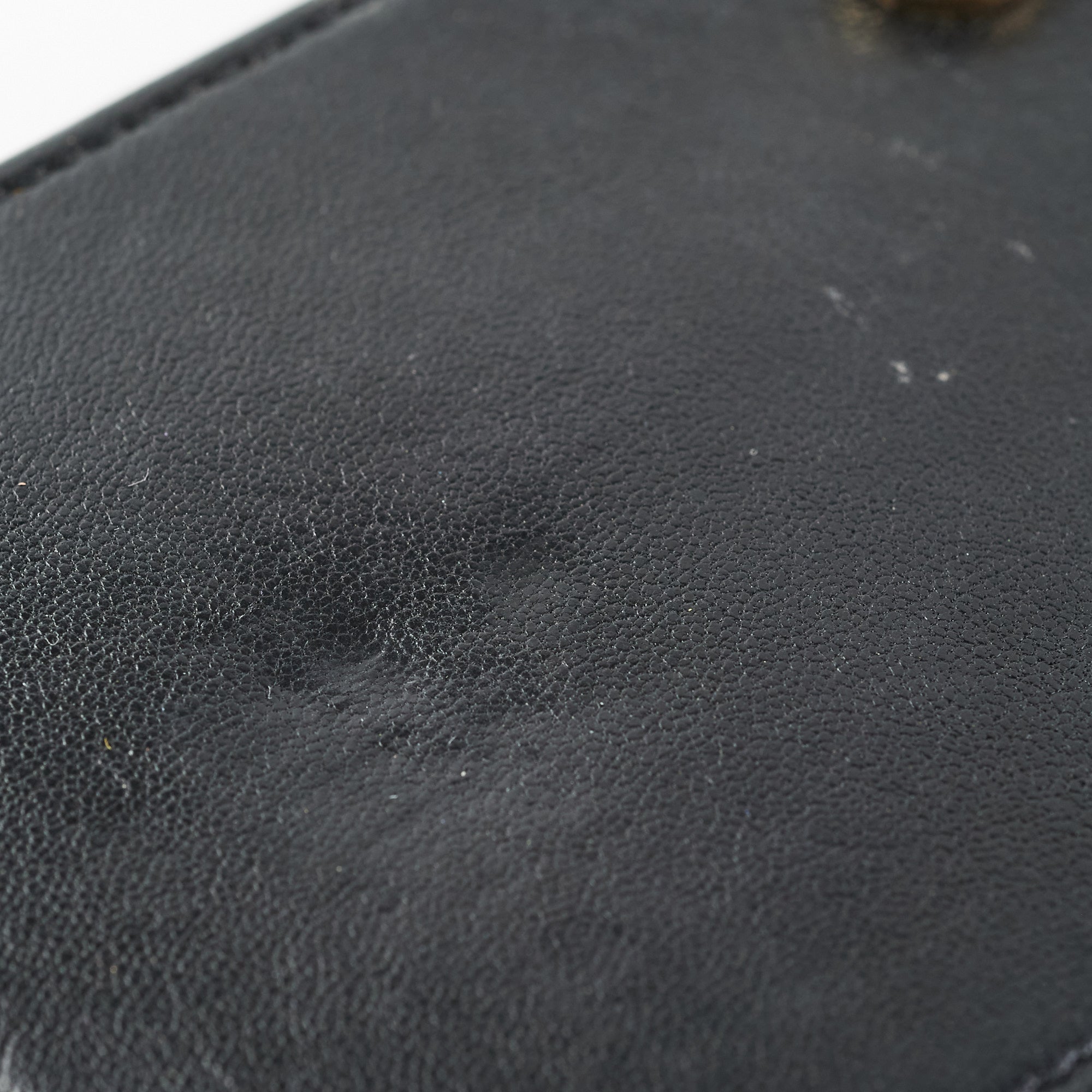 2/7 DOTD- Chanel Chevron Wallet on Chain (WOC) Lambskin Black