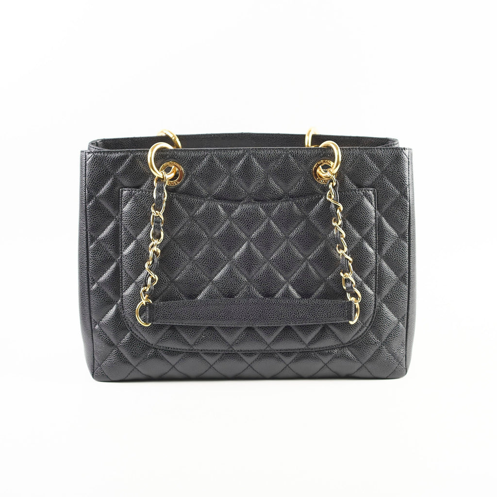 Chanel Grand Shopping Tote GST Caviar Black