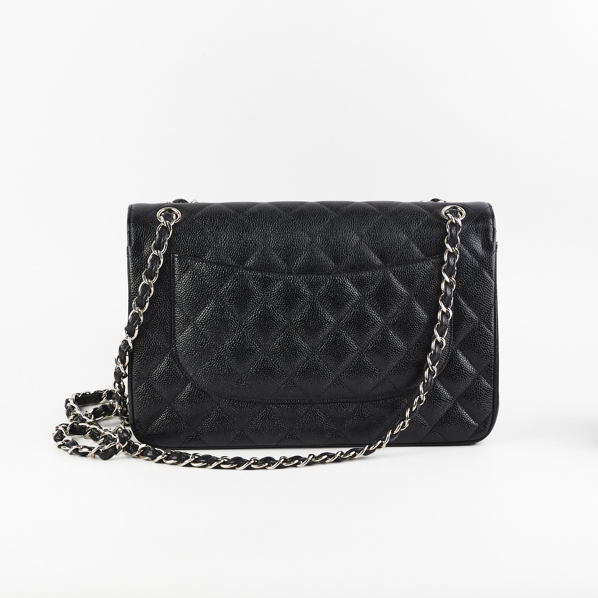 Chanel Jumbo Classic Double Flap Caviar Black