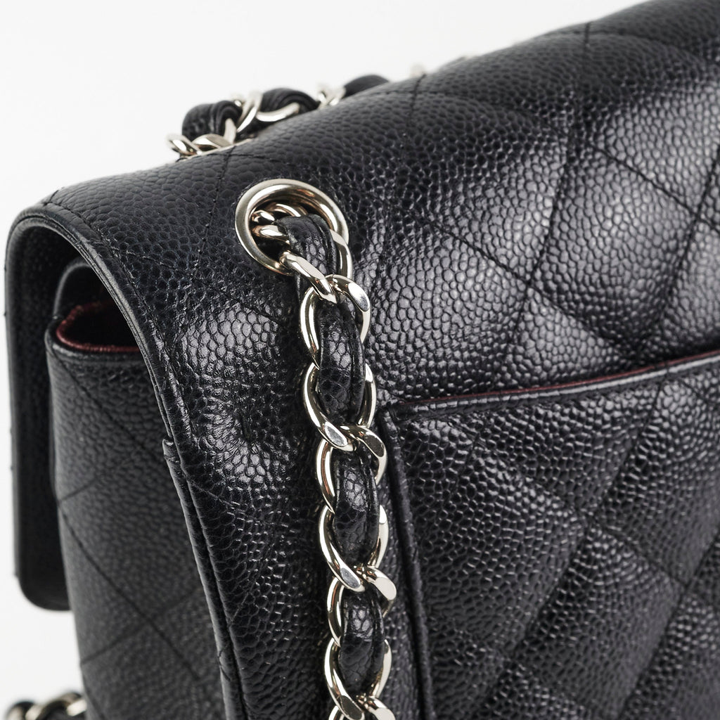 Chanel Jumbo Classic Double Flap Caviar Black