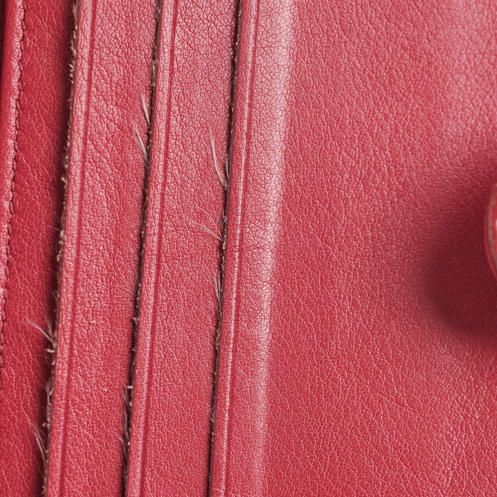 Chanel Fold Caviar Dark Pink Wallet