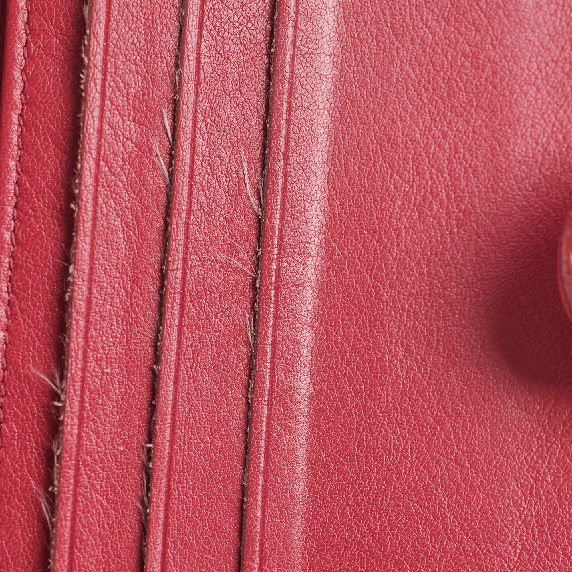 Chanel Fold Caviar Dark Pink Wallet