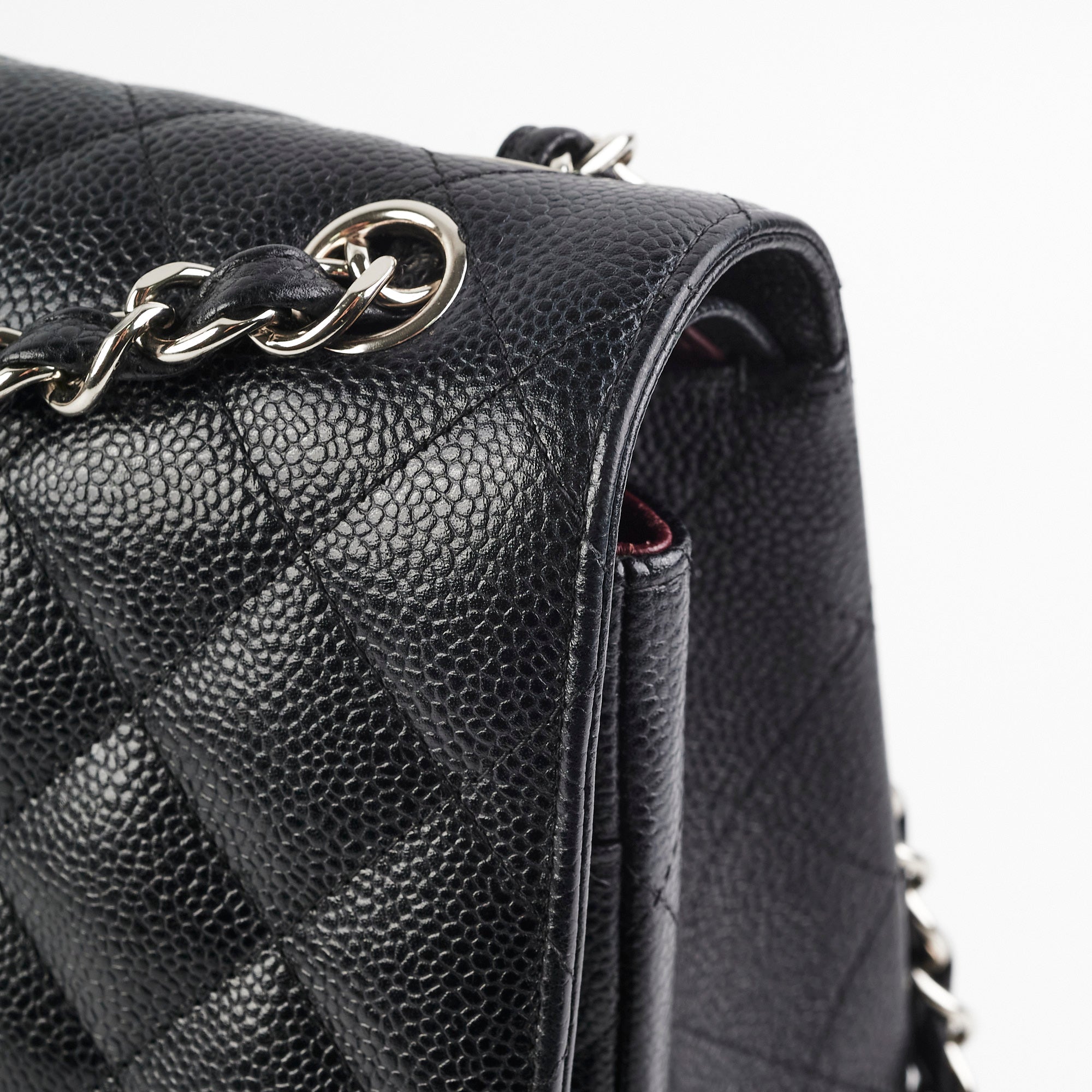 Chanel Jumbo Classic Double Flap Caviar Black