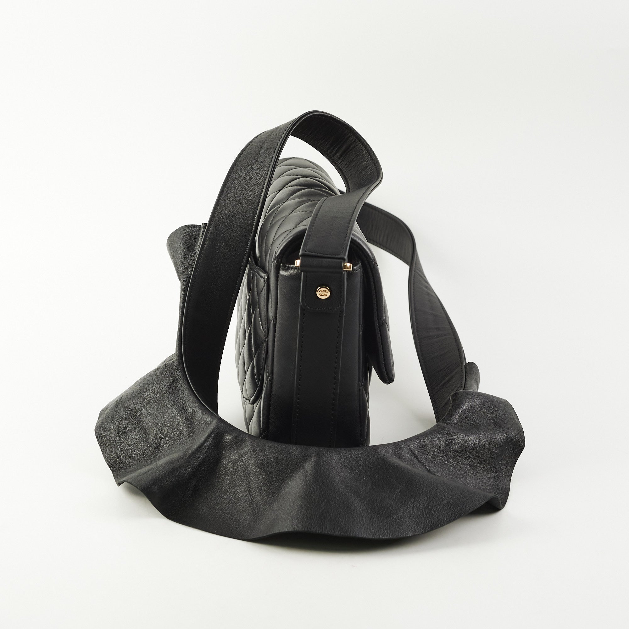 Chanel Seasonal Flap Lambskin Black