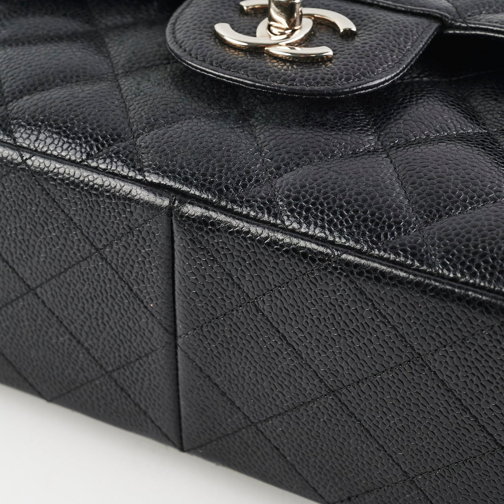 Chanel Jumbo Classic Double Flap Caviar Black