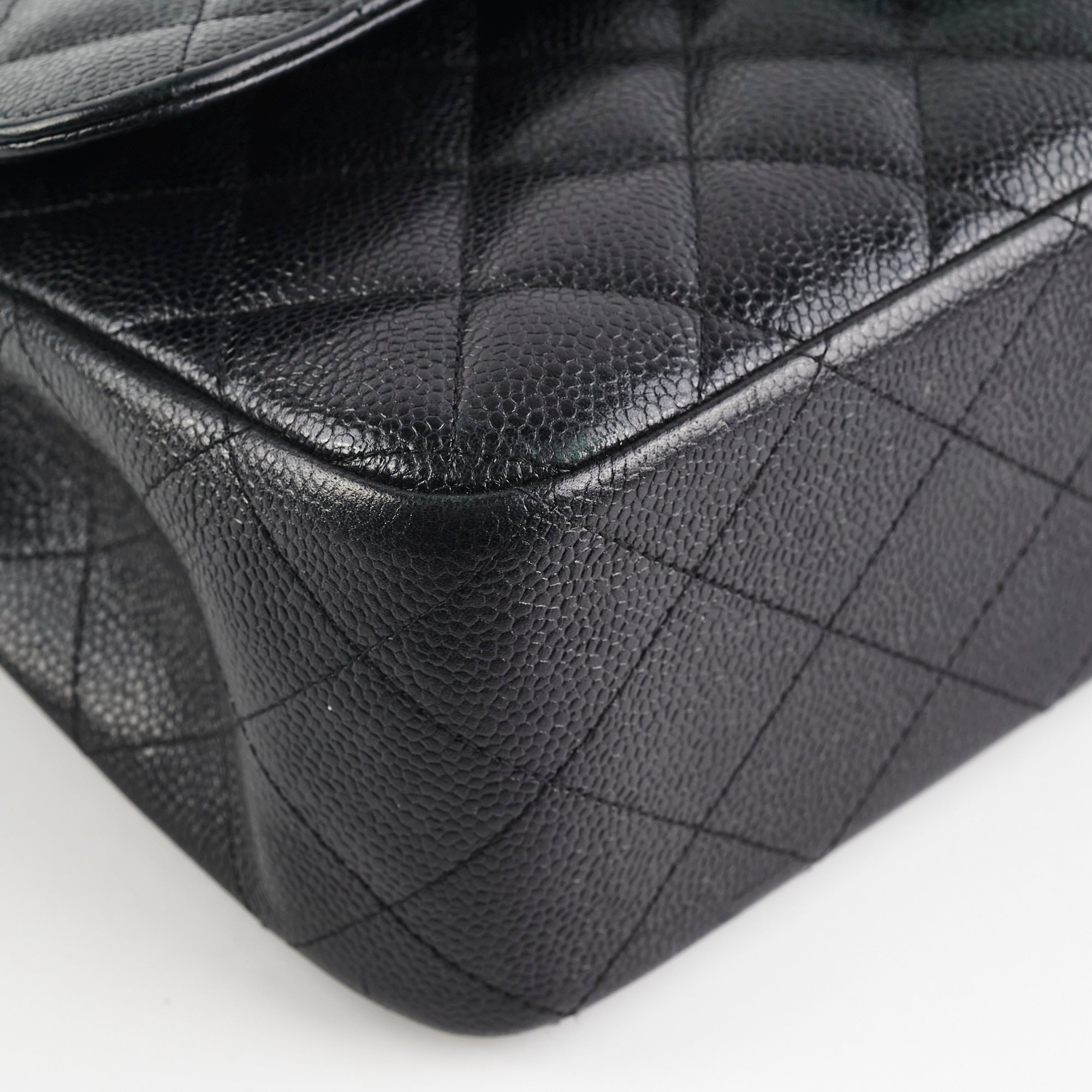 Chanel Jumbo Classic Double Flap Caviar Black